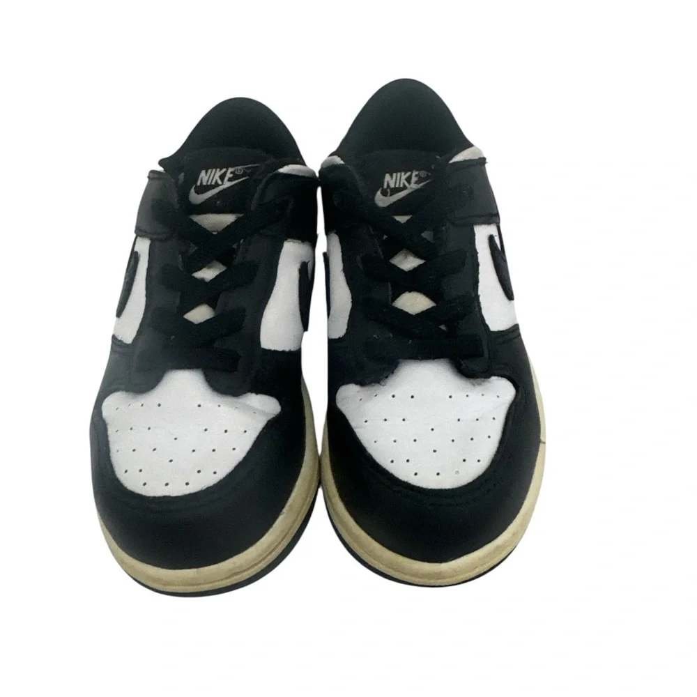 Nike Kids Black and White Sneakers - Picture 2 of 10